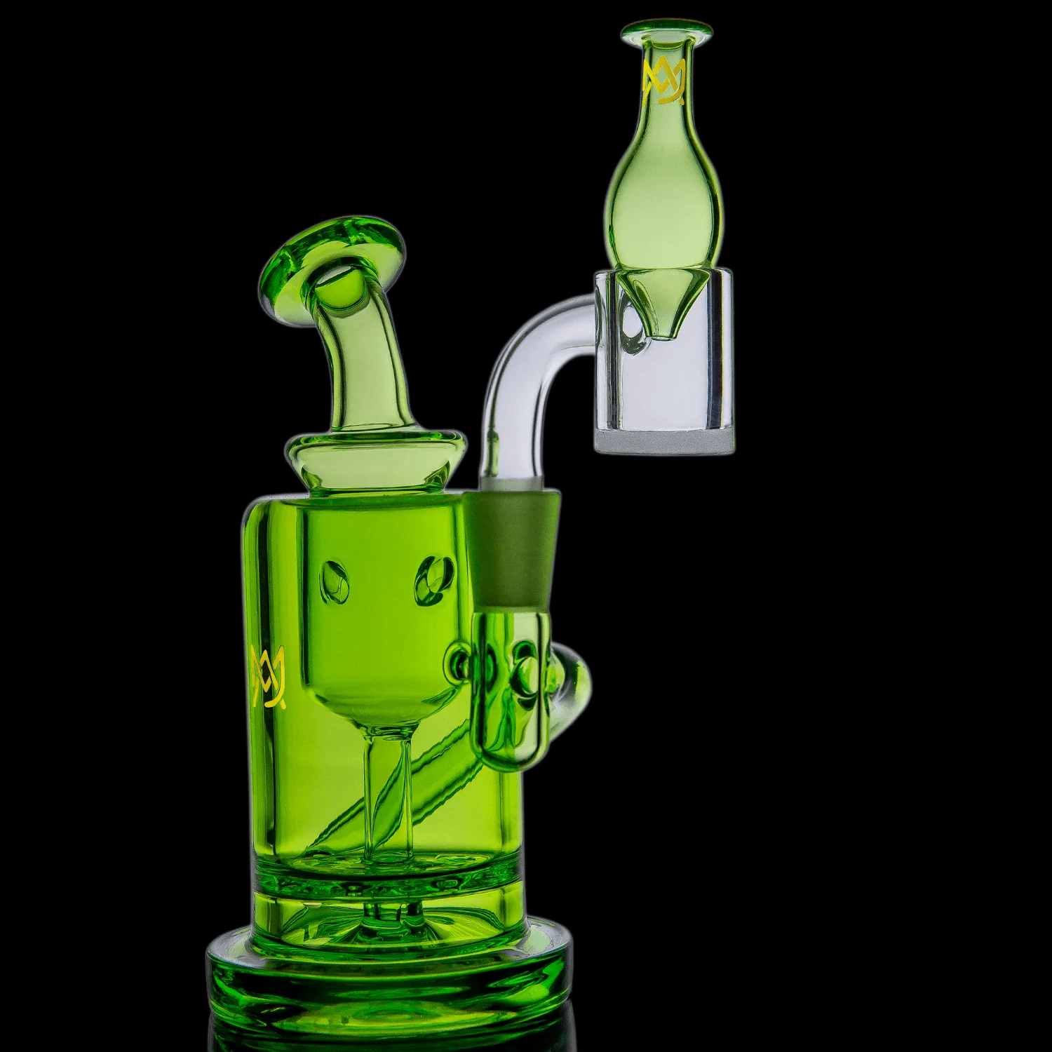 Matrix Green Bubble Cap - Image 3