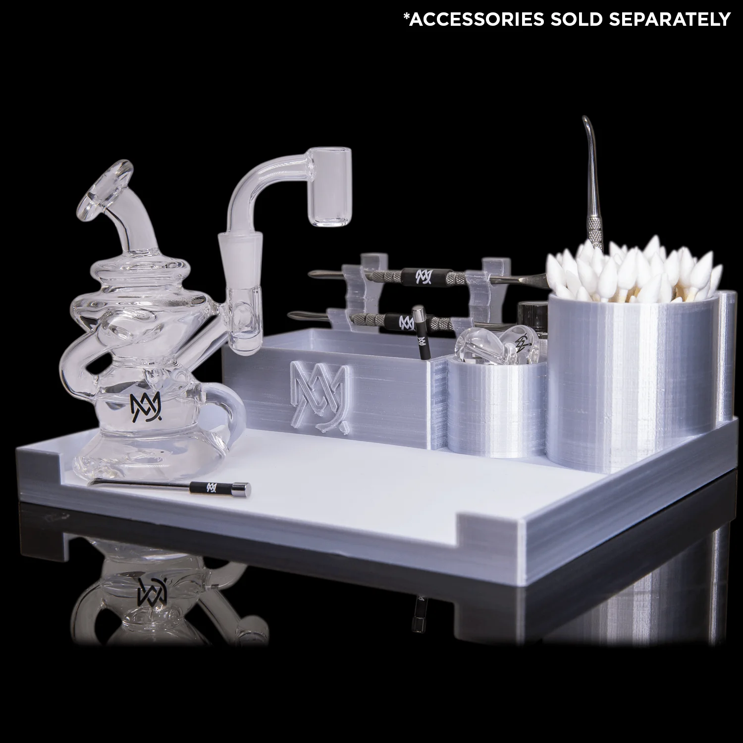 MJ Arsenal X Official Dab Tray (Silver) - Image 4