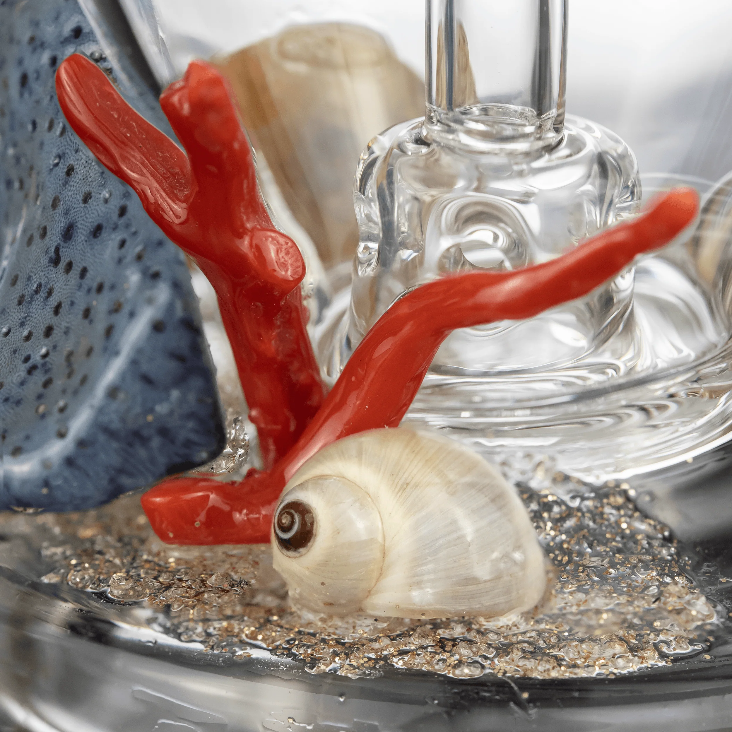 MJA X Alchemy Charm Gemini Dab Rig- LE Coral Collection - Image 4